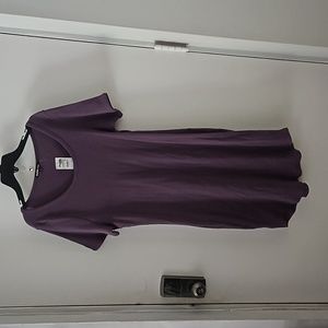 🌟New purple midi Charlotte Russe dress.